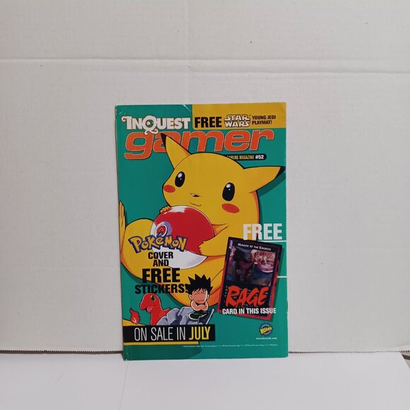 Vintage 90s Pokemon Wizard's Guide To Special Edition Vol. 1 Aug. 1999 Magazine - Picture 5 of 6
